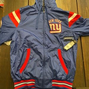 Brand new. New York Giants reversible jacket. Size L